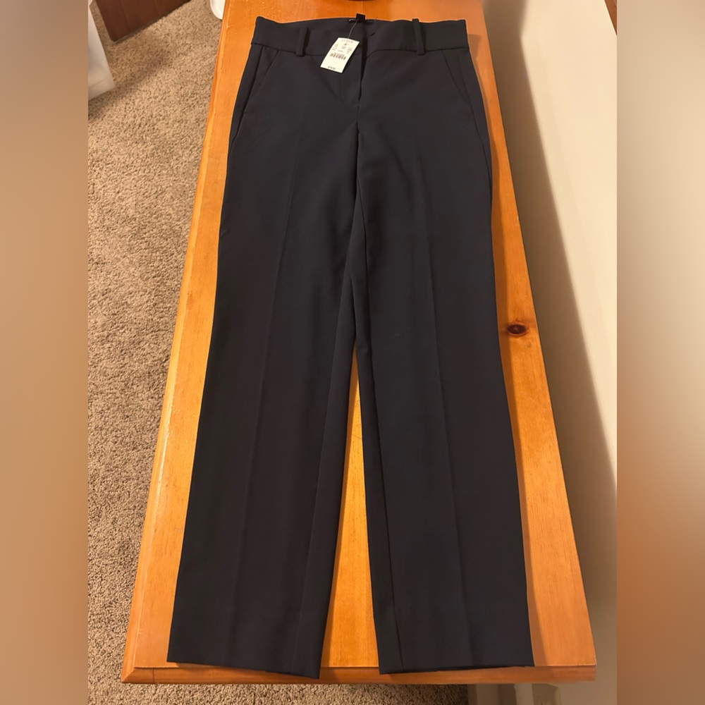 J. Crew Ruby Crop Pant - Navy - Size 0